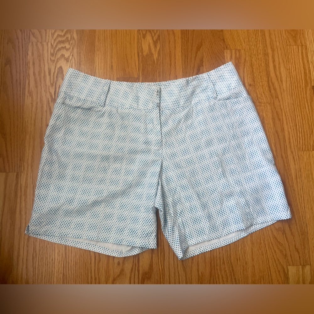 Adidas Blue Polka Dot Golf Shorts